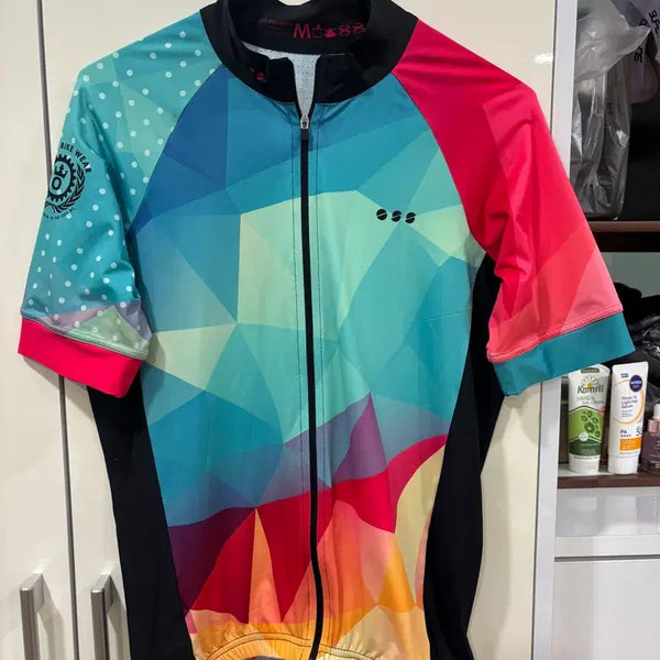 [BUNJANG] PRIMAL Cycling Jersey (M) and Bib Shorts (S) Set / 자전거 져지m 빕숏s(새상품