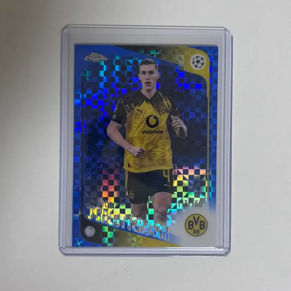 [BUNJANG] Dortmund Schlotterbeck 150 Limited Tops Chrome Card / 도르트문트 슐로터벡 150한정 탑스 크롬 카드