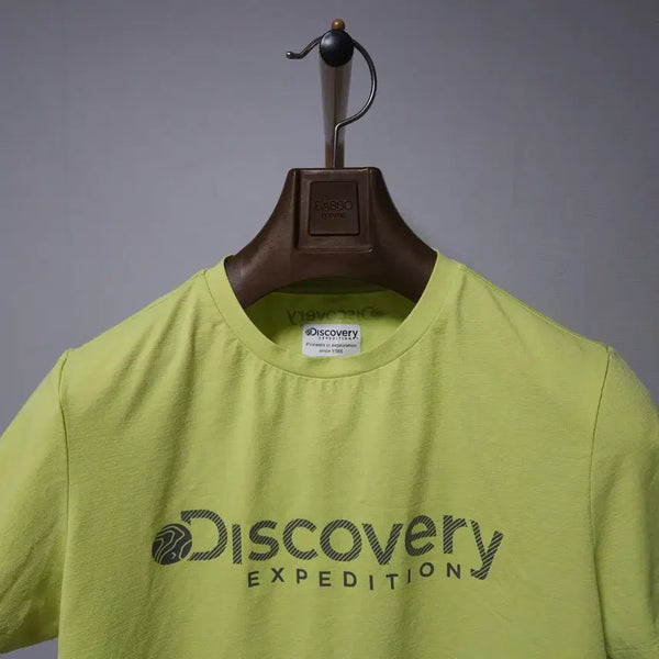 [BUNJANG] Discovery Expedition Women's Short-Sleeve T-Shirt Lime Size 95 / 95 ) 디스커버리 익스페디션 여성 반팔티 라임