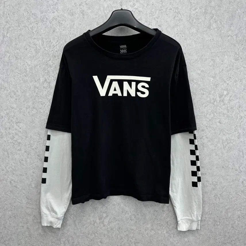 [BUNJANG] Vans Men's Layered Long Sleeve T-Shirt XL / 105 반스 남자 레이어드 롱슬리브 긴팔 티셔츠