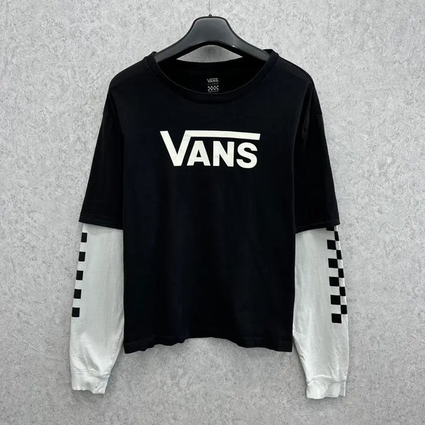 [BUNJANG] Vans Men's Layered Long Sleeve T-Shirt XL / 105 반스 남자 레이어드 롱슬리브 긴팔 티셔츠