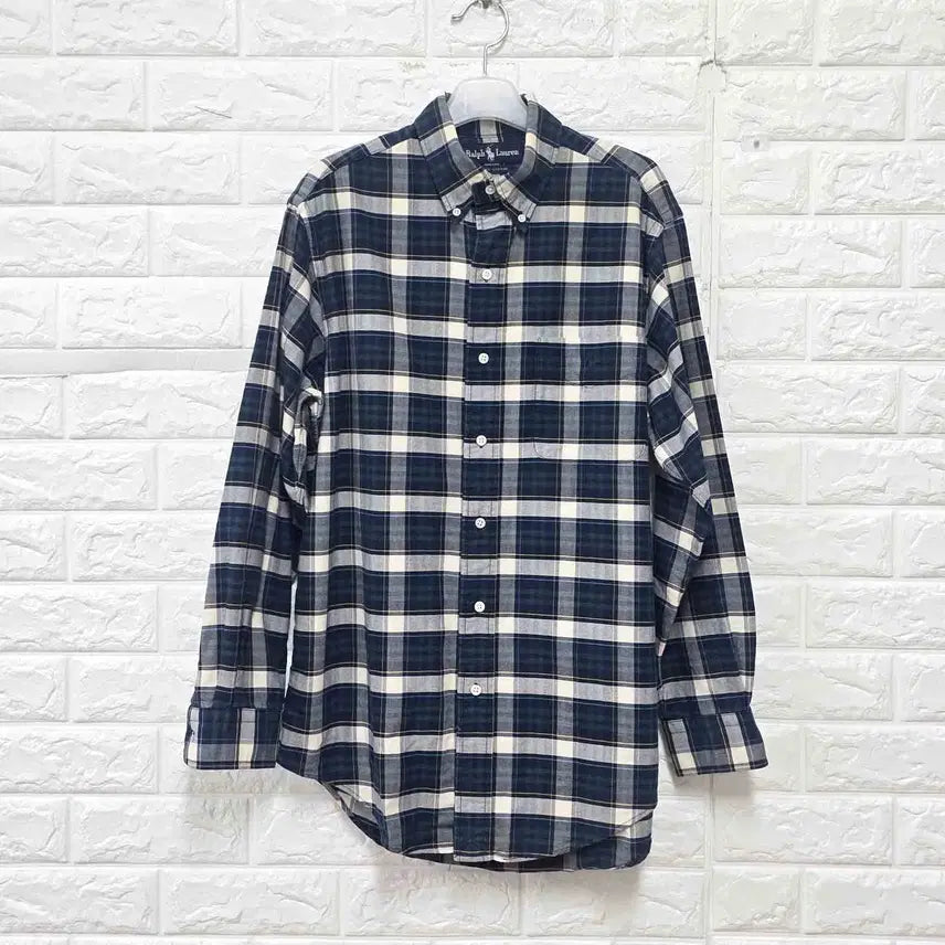 [BUNJANG] Polo Ralph Lauren Checked Shirt / M 폴로랄프로렌 체크무늬 셔츠 남방 E53