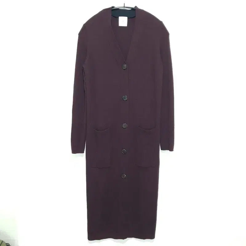 [BUNJANG] KUHO Wool Long Cardigan / 구호 울 롱 가디건 S_i4429