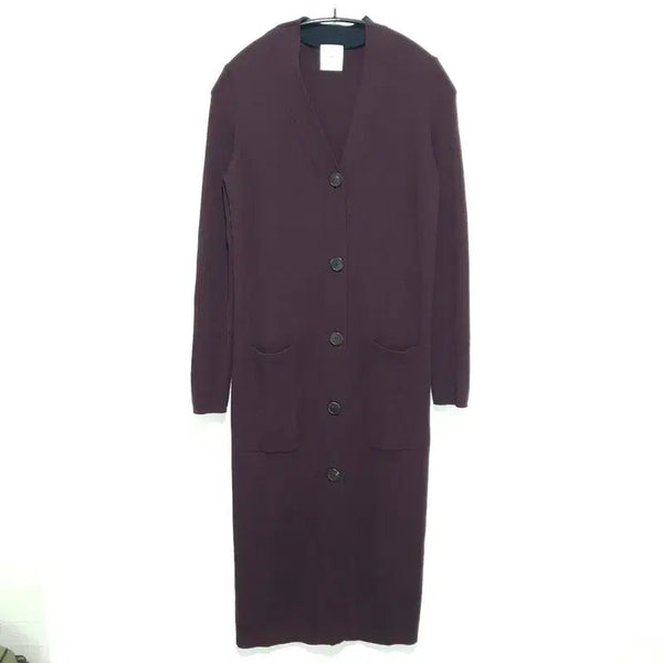 [BUNJANG] KUHO Wool Long Cardigan / 구호 울 롱 가디건 S_i4429