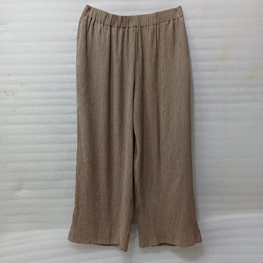 [BUNJANG] Eight Seconds Semi-Wide Pleated Banding Pants L / 삼성물산 에잇세컨즈 세미와이드 플리츠 밴딩 바지 L 사랑봉봉