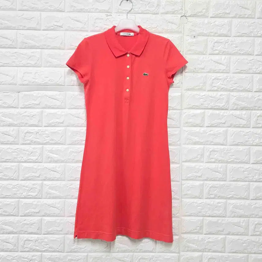 [BUNJANG] Lacoste Women's Collar Dress / S 라코스테 카라 원피스 E54