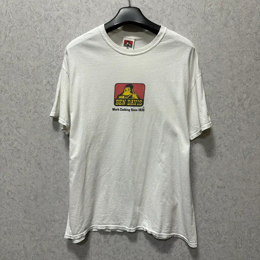 [BUNJANG] BEN DAVIS Men's Loose Fit T-Shirt Size 105 XL / 105 벤데이비스 남자 루즈핏 반팔 티셔츠