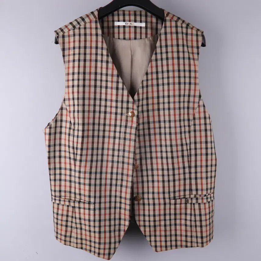 [BUNJANG] DAKS Vintage Vest / (여성) 닥스(DAKS) 빈티지 베스트 조끼 (91-160)