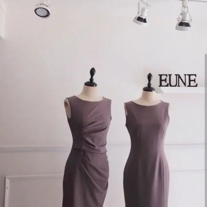 [BUNJANG] Eune Dress Another Draping Sleeveless Dress / 으네드레스 EUNE 어나더드레이핑 민소매 원피스