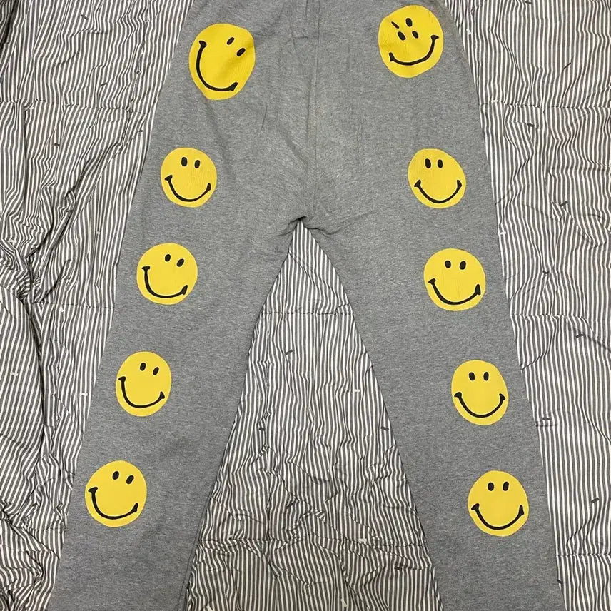 [BUNJANG] Kapital Smile Sweatpants Size 4 / 캐피탈 kapital 스마일 스웻 팬츠 사이즈4