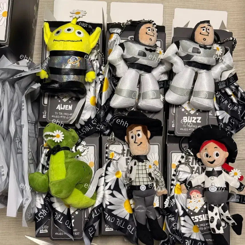[BUNJANG] Toy Story Popup Plush Keyring / (개봉만) toystory 토이스토리 팝업 플러시 키링