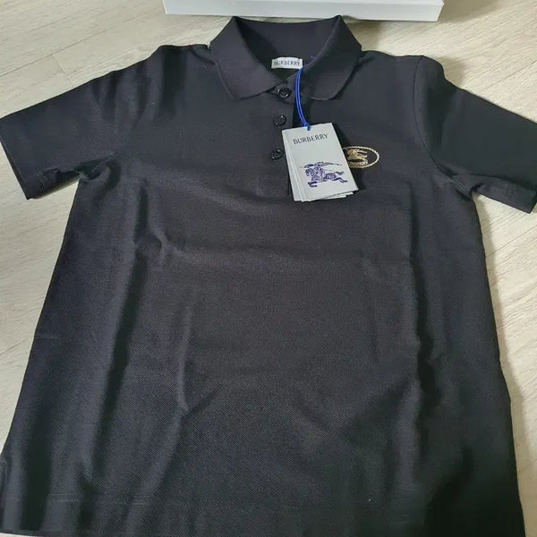 [BUNJANG] Burberry Black Collar Shirt Size S / 버버리 카라셔츠(새상품)