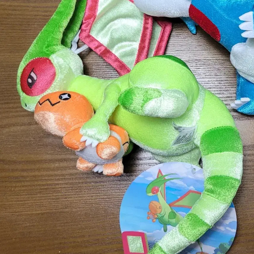 [BUNJANG] Pokemon Soaring Dreams Flygon Trapinch Mascot Plush Doll / 포켓몬스터 Soaring Dreams 플라이곤 톱치 마스코트 인형 누이
