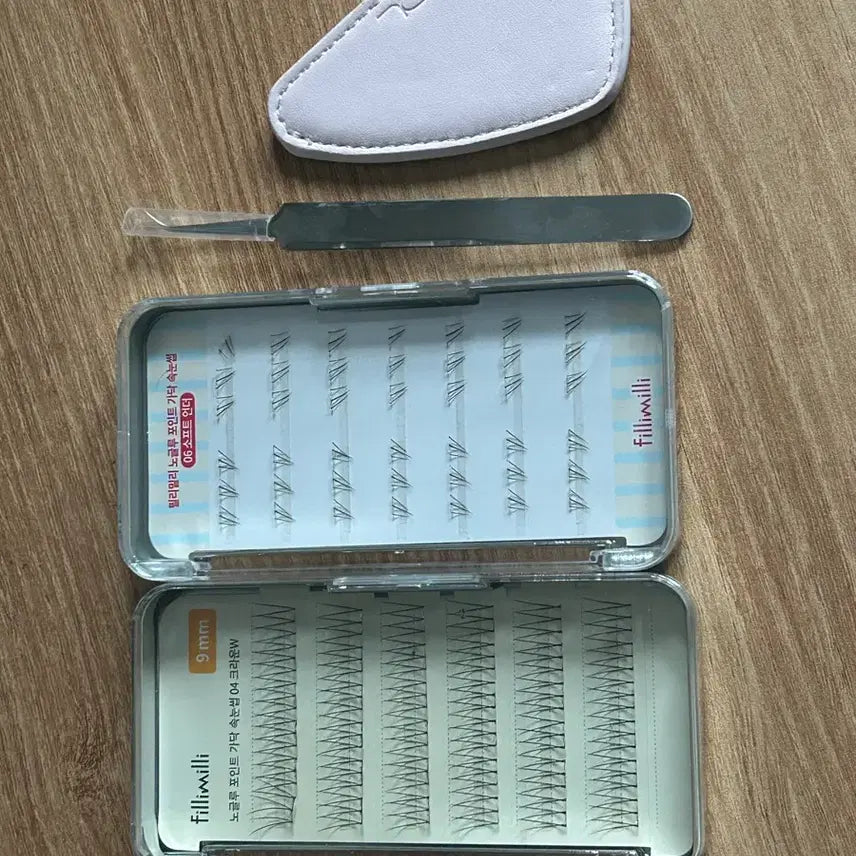 [BUNJANG] Filimili No-Glue Eyelashes, Under Eyelashes, Tweezers, and Espoir Spatula Set / 오늘만이가격 필리밀리 노글루 속눈썹 w+언더+트위저+에스쁘아 스파츌라