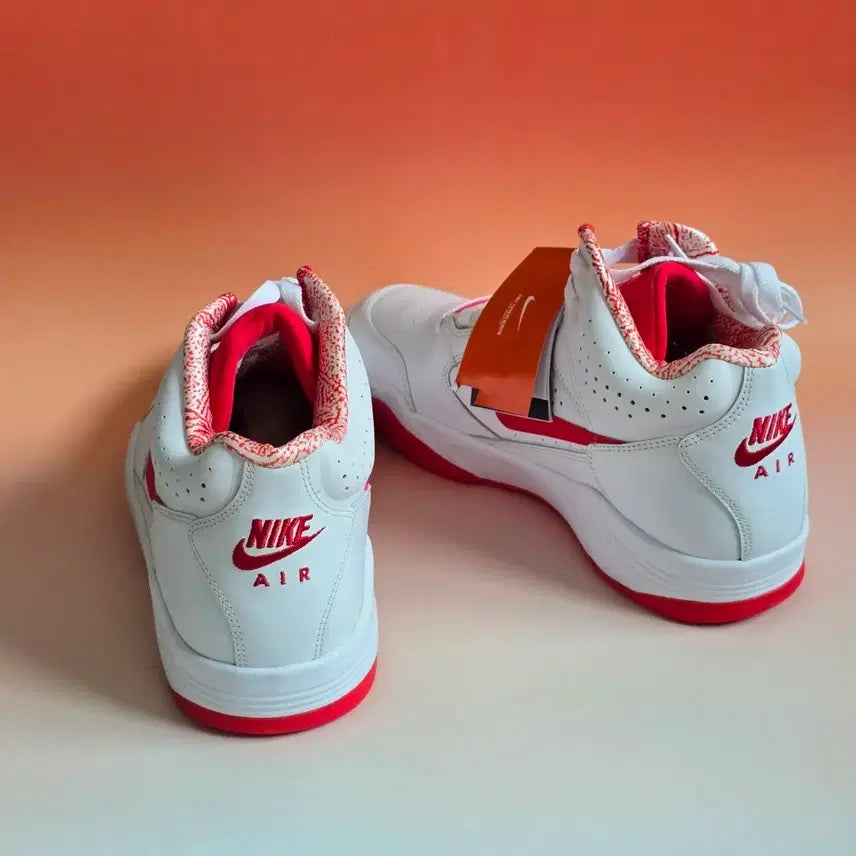 [BUNJANG] Nike Air Flight Lite Mid White Basketball Shoes / (공홈제품)나이키 에어 화이트 플라이트 라이트미드