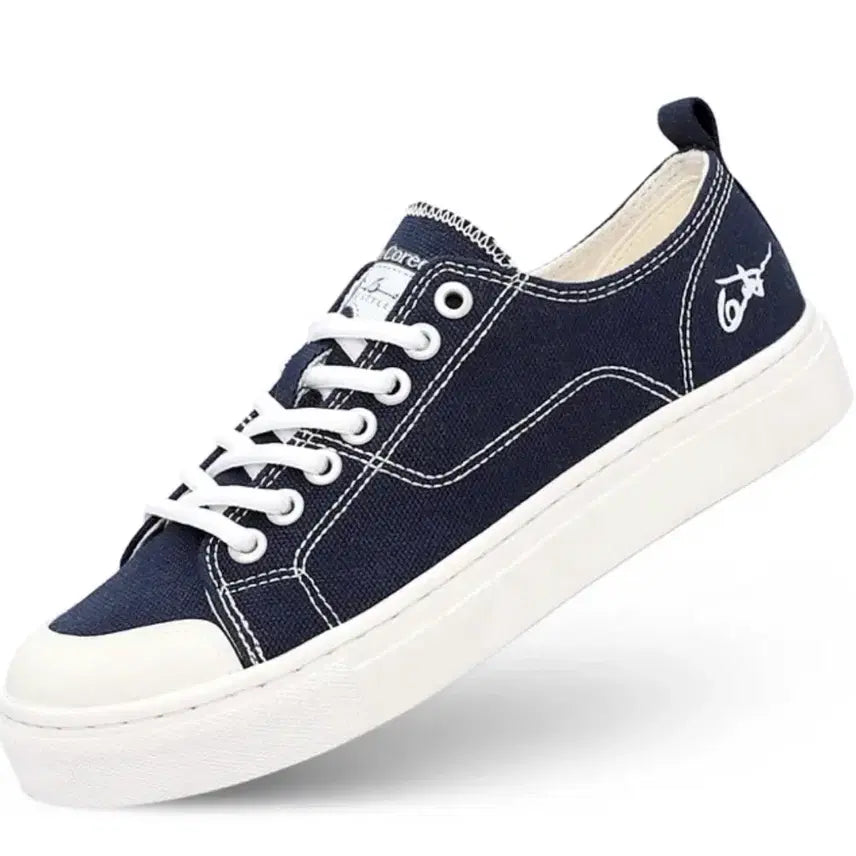 [BUNJANG] Uncory Cozy Navy Sneakers 240 / 언코리 코지 네이비 스니커즈 운동화 240