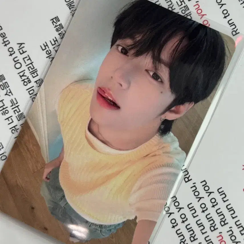 [BUNJANG] ATIS JP 'Run to You' Official Photocard / 아홉 제이엘 JL 런투유 공방포카