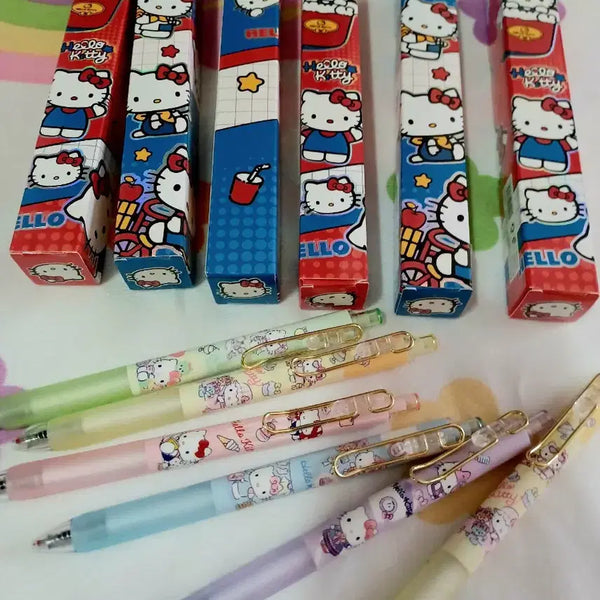 [BUNJANG] Hello Kitty Ballpoint Pen Bundle Set / 키티 볼펜 새거 일괄