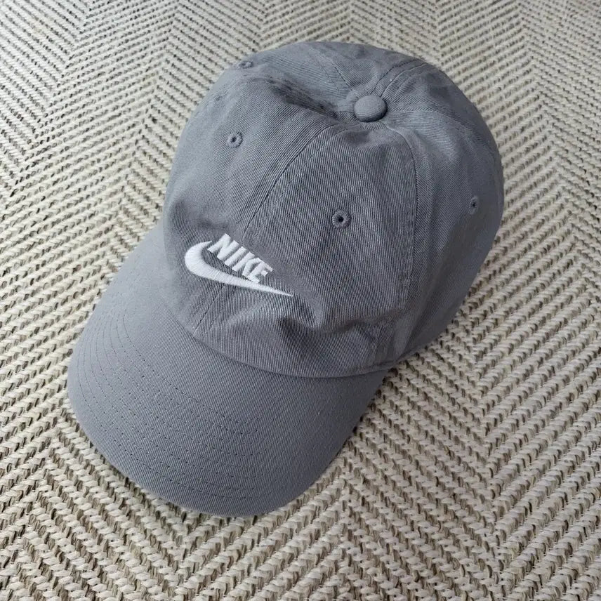 [BUNJANG] Nike Heritage 86 Futura Washed Cap Hat Grey / 나이키 헤리티지 86 퓨추라 워시드 캡 모자 그레이