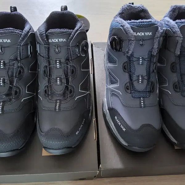 [BUNJANG] Blackyak Safety Shoes YAK-72 & YAK-500D (Size 265) / 블랙야크 안전화 2개 YAK-72, YAK-500D, 265팝니다.
