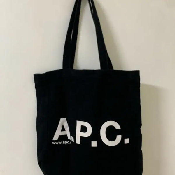 [BUNJANG] A.P.C. Black Suede Eco Bag / A.P.C. 아페쎄 블랙 에코백
