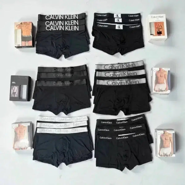 [BUNJANG] Calvin Klein 3-Pack Boxer Briefs Set / 캘빈클라인 3장 1세트 2만원