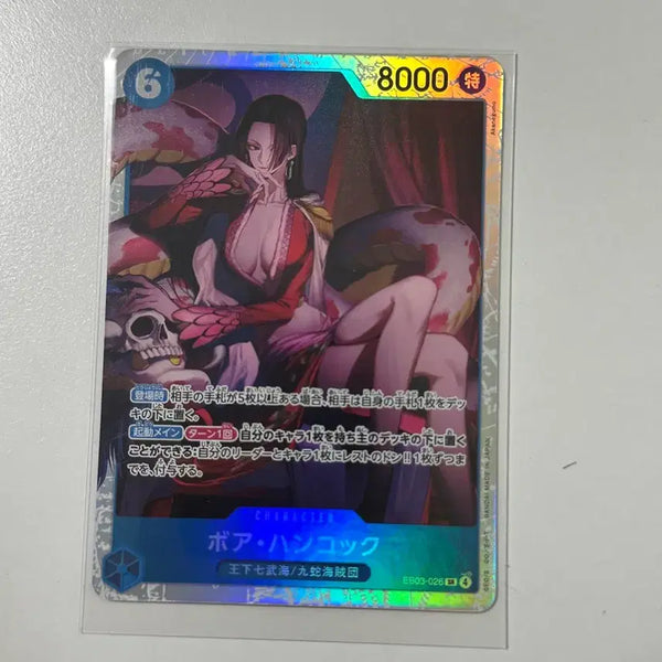 [BUNJANG] One Piece Card Deck Source Boa Hancock SR Japanese Version / EB03-026 보아 핸콕 SR 일판 원피스 카드 덱소스