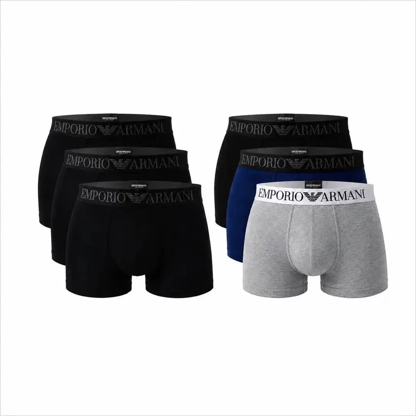 [BUNJANG] Giorgio Armani Men's Underwear 3-Pack Set / 알마니속옷 3장 1세트