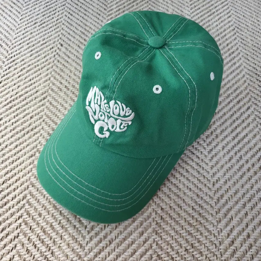 [BUNJANG] Social Green Club Ball Cap Hat Green / 소셜그린클럽 볼 캡 모자 그린