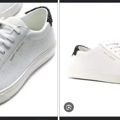[BUNJANG] Saint Laurent Leather Sneakers / 여230)생로랑 스니커즈