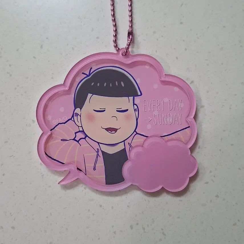 [BUNJANG] Osomatsu-san Todomatsu Big Acrylic Keychain Collection / 오소마츠상 빅 아크릴 키홀더 컬렉션 토도마츠 6