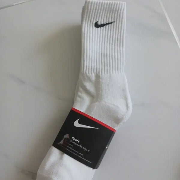 [BUNJANG] Nike Swoosh Crew Sports Socks / 정품] 나이키 NIKE 스우시 장목 스포츠 양말 ㅡ이중바닥