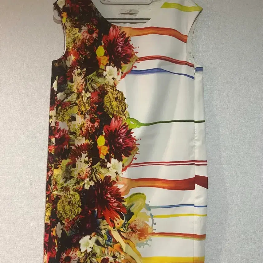 [BUNJANG] JIGOTT Floral Pattern Dress / 새제품 JIGOTT 지고트 플라워 패턴 원피스 55