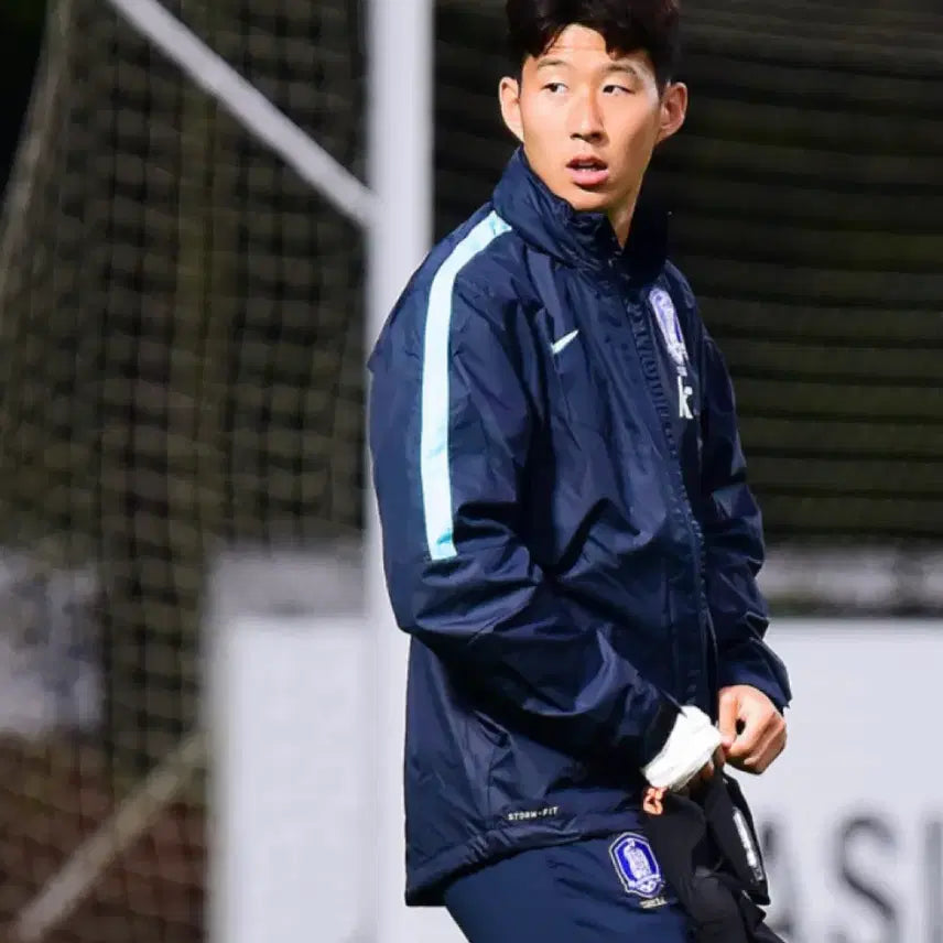 [BUNJANG] Nike National Football Team Storm-FIT Player Issue Rain Jacket / 나이키 축구 국가대표 스톰핏 바람막이 국대 선수용 레인자켓 M,L,XL,