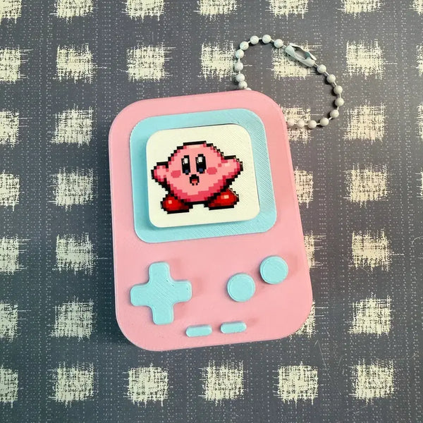 [BUNJANG] Kirby Clicker Keycap Keyring / 커비 키캡 클리커 키링