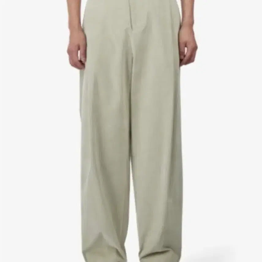 [BUNJANG] Momento Martin Corduroy Pants Beige L / 아모멘토 마틴 코듀로이 팬츠 베이지 L