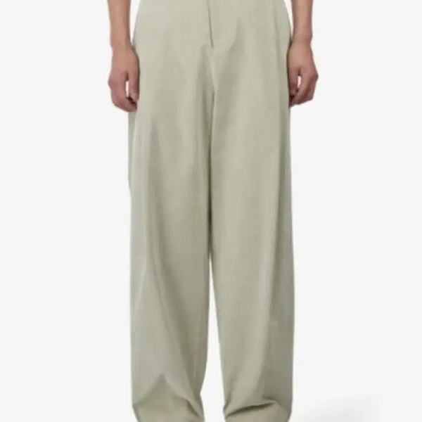 [BUNJANG] Momento Martin Corduroy Pants Beige L / 아모멘토 마틴 코듀로이 팬츠 베이지 L