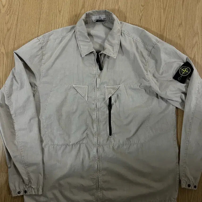 [BUNJANG] Stone Island Old Effect Jacket Overshirt XXL / 스톤아일랜드 올드이펙트 자켓 오버셔츠 XXL