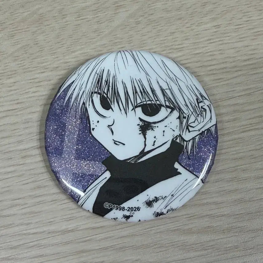 [BUNJANG] Hunter x Hunter Killua Original Drawing Emotions Can Badge / 헌터헌터 키르아 점프샵 원화 Emotions 캔뱃지