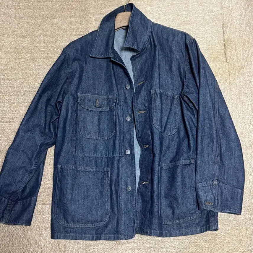 [BUNJANG] Uniqlo Utility Denim Jacket XL / 유니클로 유틸리티 자켓 데님 xl