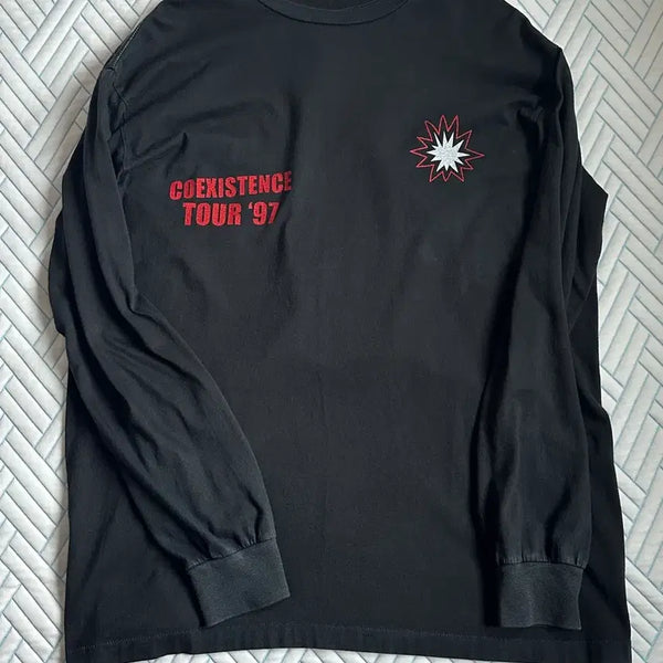 [BUNJANG] Blindfiles Band T Long Sleeve Shirt Size 2 / 블라인드파일즈 밴드티 롱슬리브 2사이즈