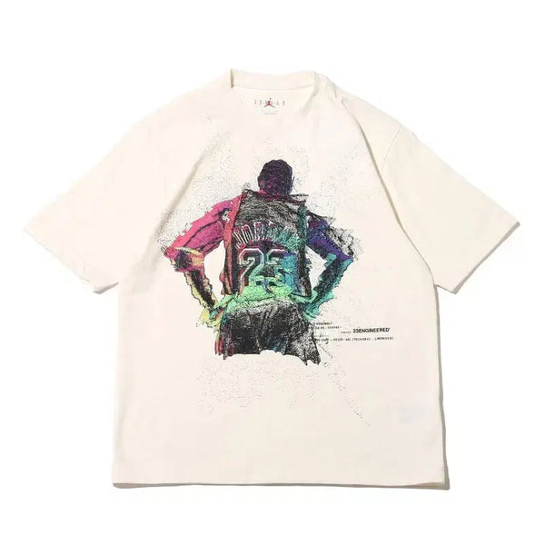 [BUNJANG] Nike Jordan Engineered Printing Big Size T-Shirt / 3XL 나이키 조던 23 엔지니어드 프린팅 빅사이즈 반팔티