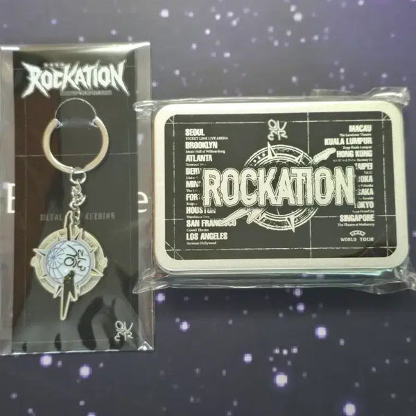 [BUNJANG] QWER Rock-cation Keyring & Pick Set Bundle Set / QWER 락케이션 키링 + 피크세트 미개봉 일괄