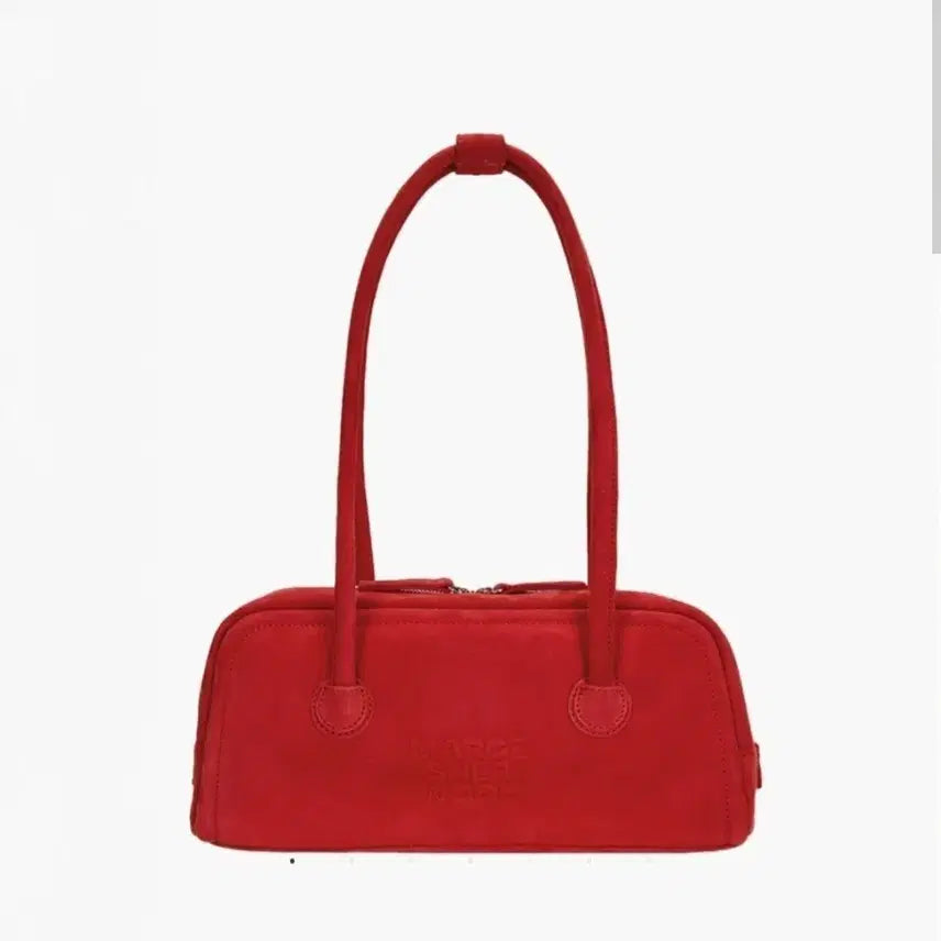 [BUNJANG] Marge Sherwood Soft Boston EW Red Suede Leather Bag / [새 상품] 마지셔우드 soft boston ew 가방