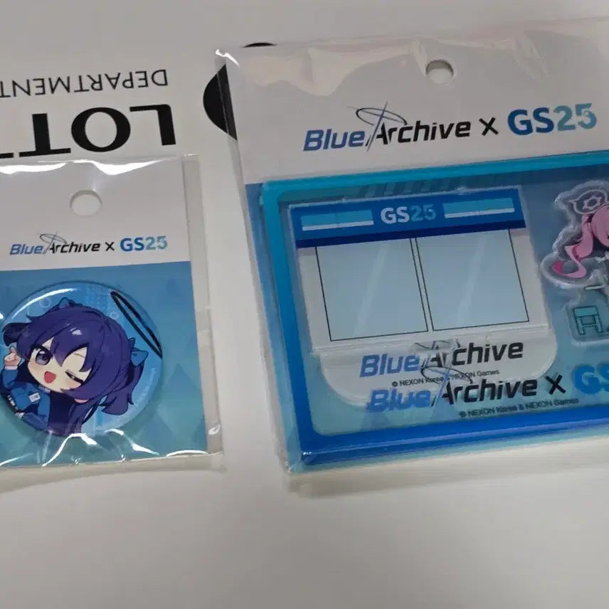 [BUNJANG] Blue Archive GS25 Collaboration Yuuka Can Badge & Koyuki Acrylic Stand / 블루아카이브 gs25 콜라보 유우카 캔뱃지, 코유키 아크릴
