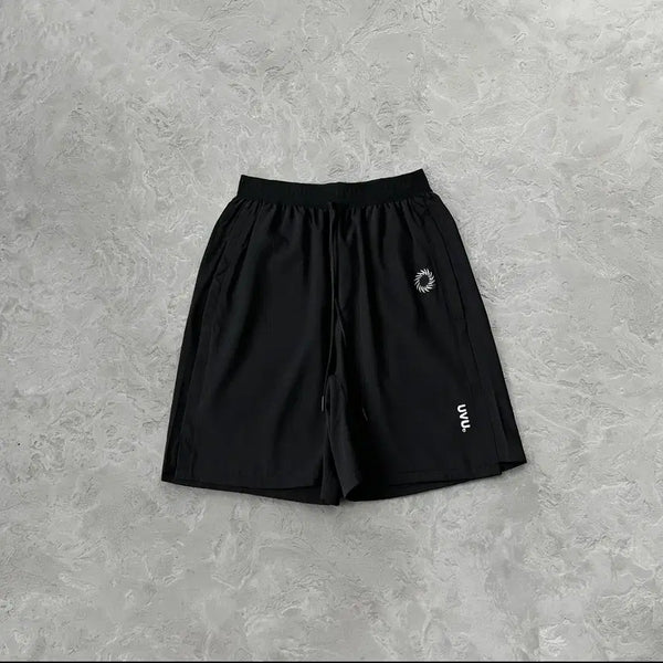 [BUNJANG] UVU Kream Casual Training Shorts Black / UVU 트레이닝 쇼츠 블랙 KREAM 캐쥬얼
