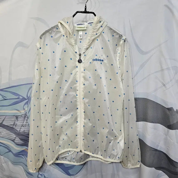 [BUNJANG] Adidas Polka Dot Windbreaker Jacket / 아디다스 도트 바람막이