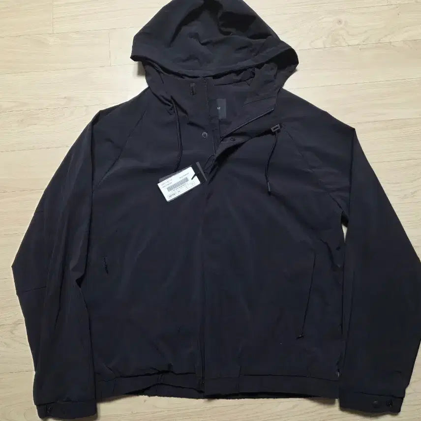 [BUNJANG] Jil Stuart New York Stretch Jersey Packable Lightweight Hoodie (L 105) / 질스튜어트뉴욕 스트레치 저지 패커블 경량 후디  L 105 정가 84만원