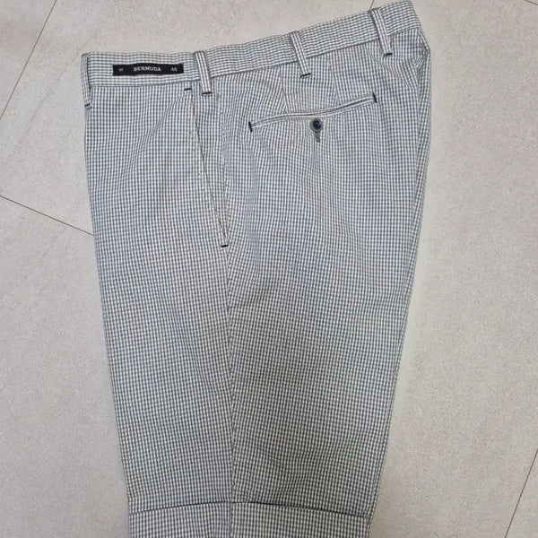 [BUNJANG] PT01 Bermuda Check Shorts / PT01 버뮤다 반바지