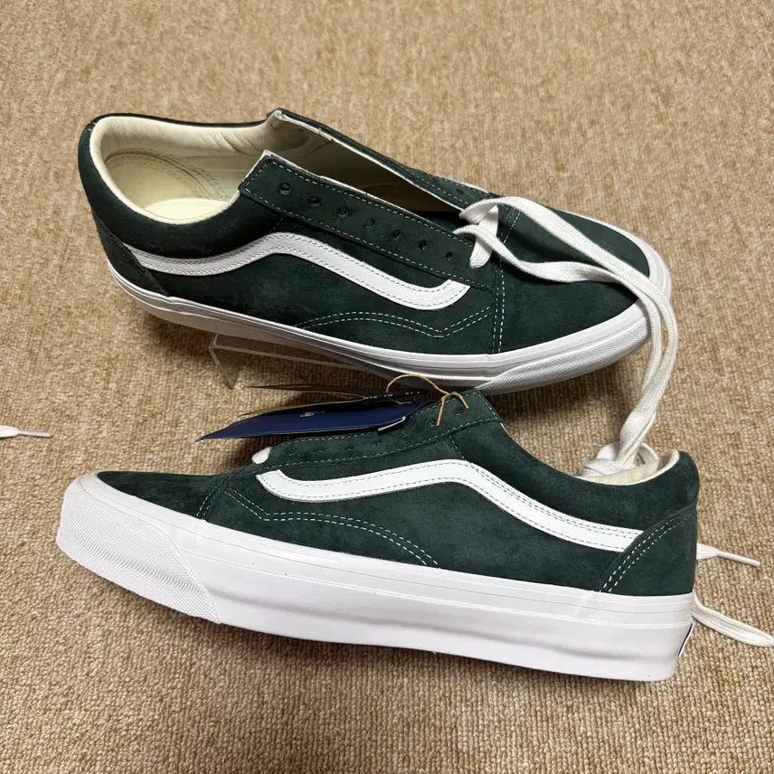 [BUNJANG] Vans Old Skool Dark Green US 10 / 반스 Vans 올드 스쿨 다크 그린 280 US10 판매 새상품